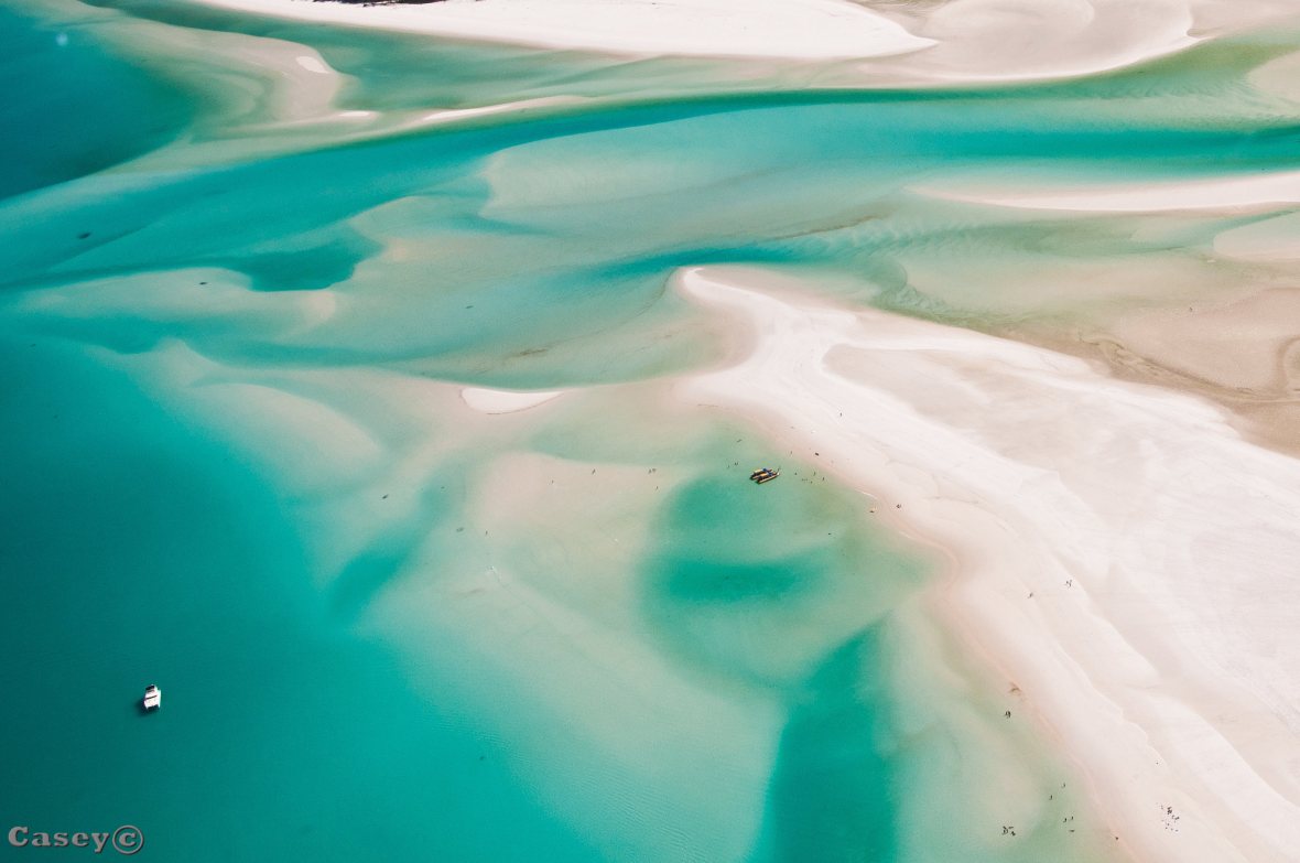 whitehaven paradise beach, beautiful sand