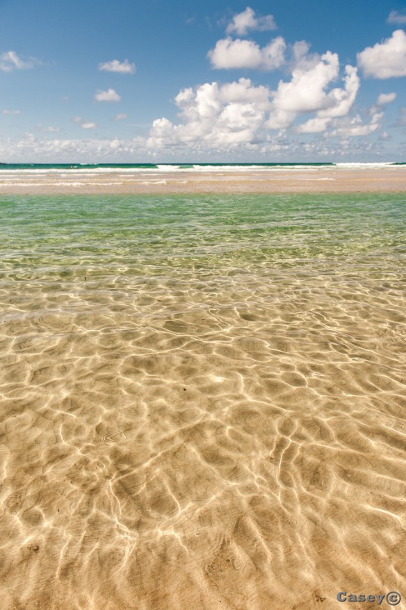The colours of summer at the beach